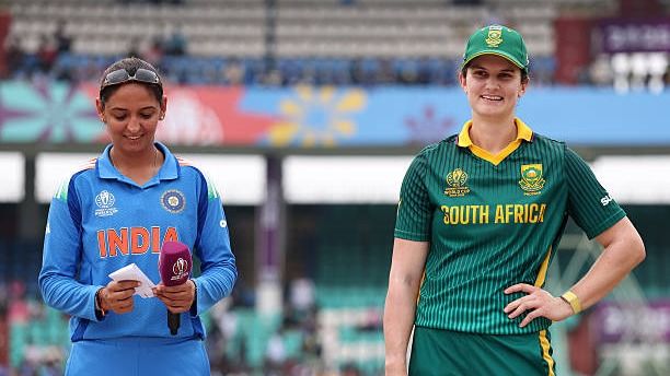 Harmanpreet Kaur and Laura Wolvaardt  Harmanpreet Kaur and Laura Wolvaardt