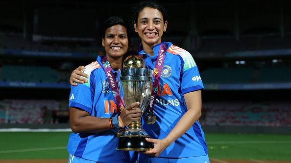 Deepti Sharma and Smriti Mandhana