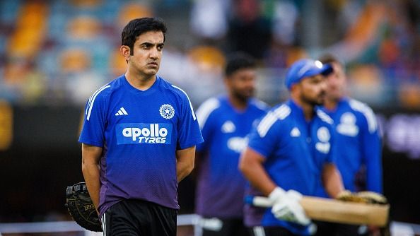 India's coach Gautam Gambhir looks on India's coach Gautam Gambhir looks on