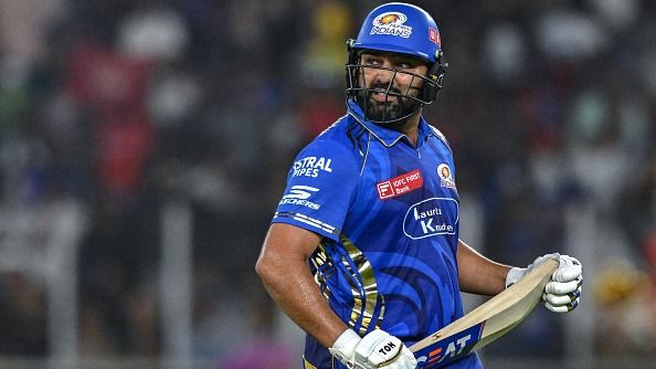 Former Mumbai Indians captain Rohit Sharma in this frame