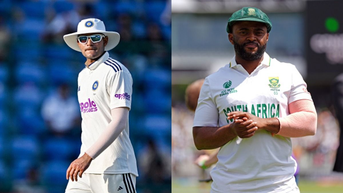 Shubman Gill and Temba Bavuma Shubman Gill and Temba Bavuma