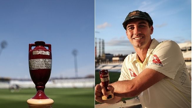 A replica Ashes Urn