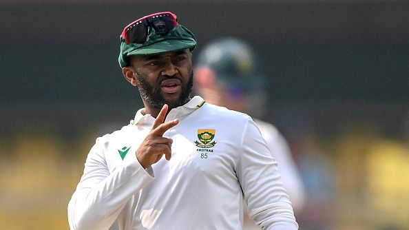 South Africa's captain Temba Bavuma