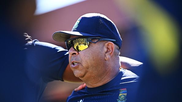 South Africa head coach Shukri Conrad South Africa head coach Shukri Conrad