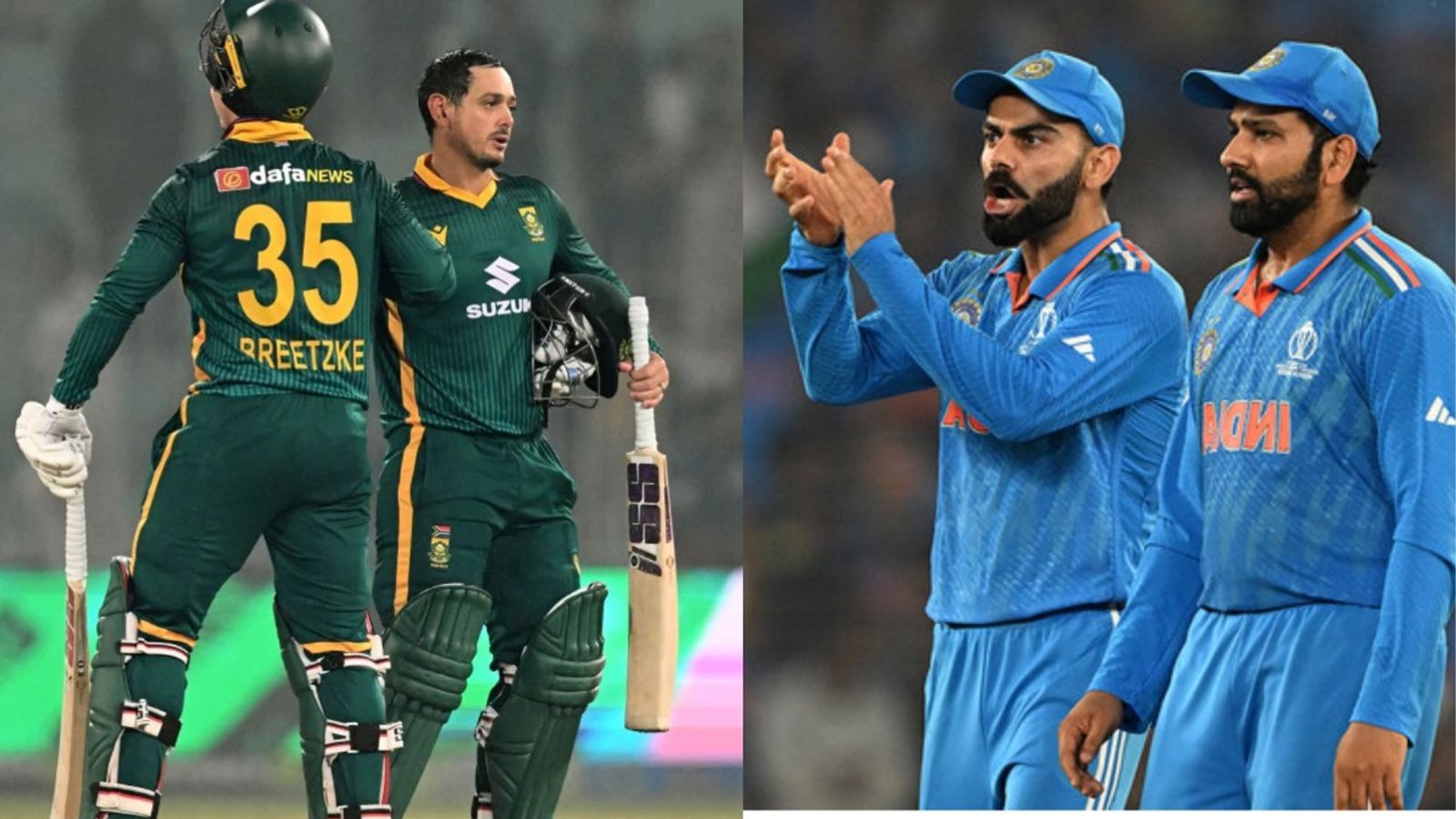 IND vs SA: साउथ अफ्रीकी कोच ने अपने इस खिलाड़ी को बताया रोहित-कोहली जैसा, बोले- वह बहुत बड़ा क्रिकेटर है IND vs SA: साउथ अफ्रीकी कोच ने अपने इस खिलाड़ी को बताया रोहित-कोहली जैसा, बोले- वह बहुत बड़ा क्रिकेटर है