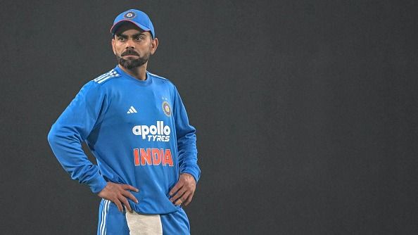 Former India captain Virat Kohli in this frame