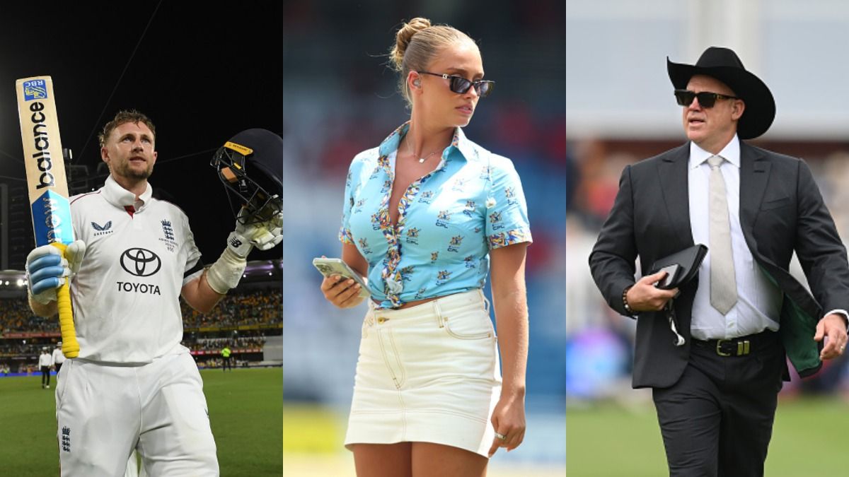 joe root, grace hayden and matthew hayden