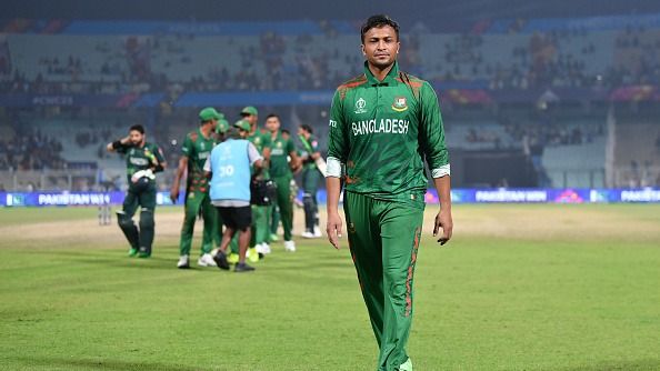Shakib Al Hasan of Bangladesh 