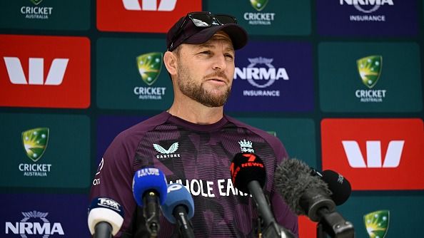 England coach Brendon McCullum England coach Brendon McCullum