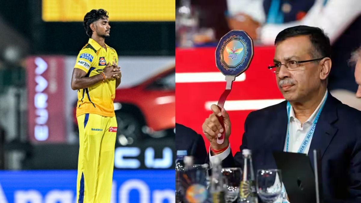 Matheesha Pathirana and LSG owner Sanjiv Goenka