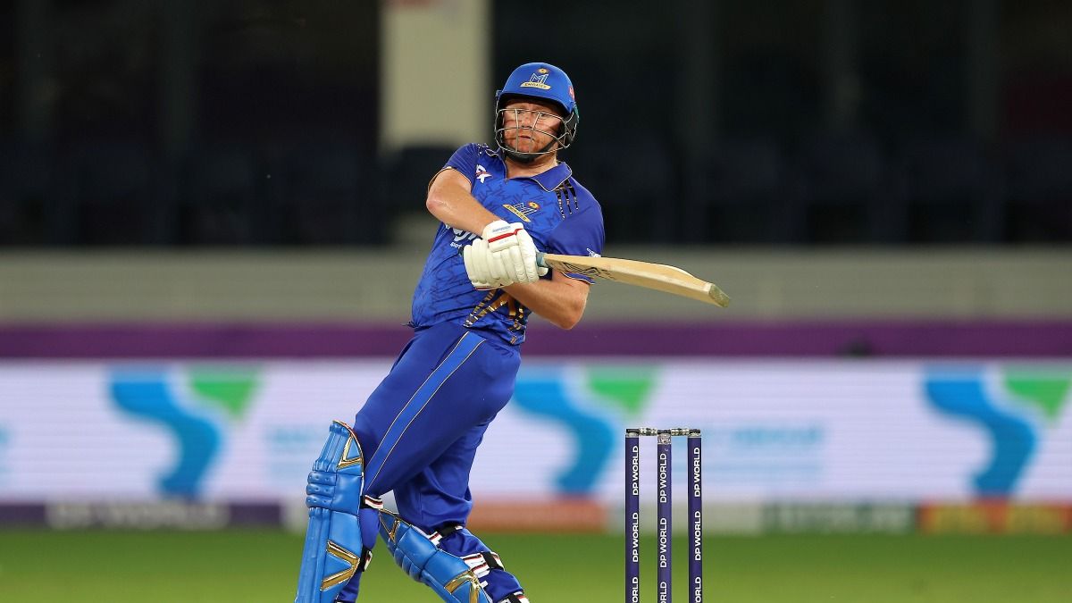 Jonny Bairstow of MI Emirates Jonny Bairstow of MI Emirates