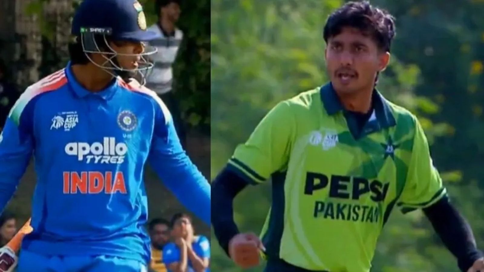 IND vs PAK U19: वैभव सूर्यवंशी और और पाकिस्तानी खिलाड़ी के बीच झड़प, भारतीय ओपनर ने दिखाया जूता, VIDEO IND vs PAK U19: वैभव सूर्यवंशी और और पाकिस्तानी खिलाड़ी के बीच झड़प, भारतीय ओपनर ने दिखाया जूता, VIDEO