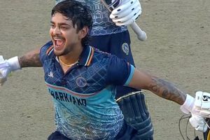 Vijay Hazare Trophy: इशान किशन का टी20 वर्ल्ड कप 2026 टीम में एंट्री मारते ही 33 गेंदों में शतक, 125 रन की तूफानी पारी में उड़ाए 14 छक्के SportsTak Hindi
