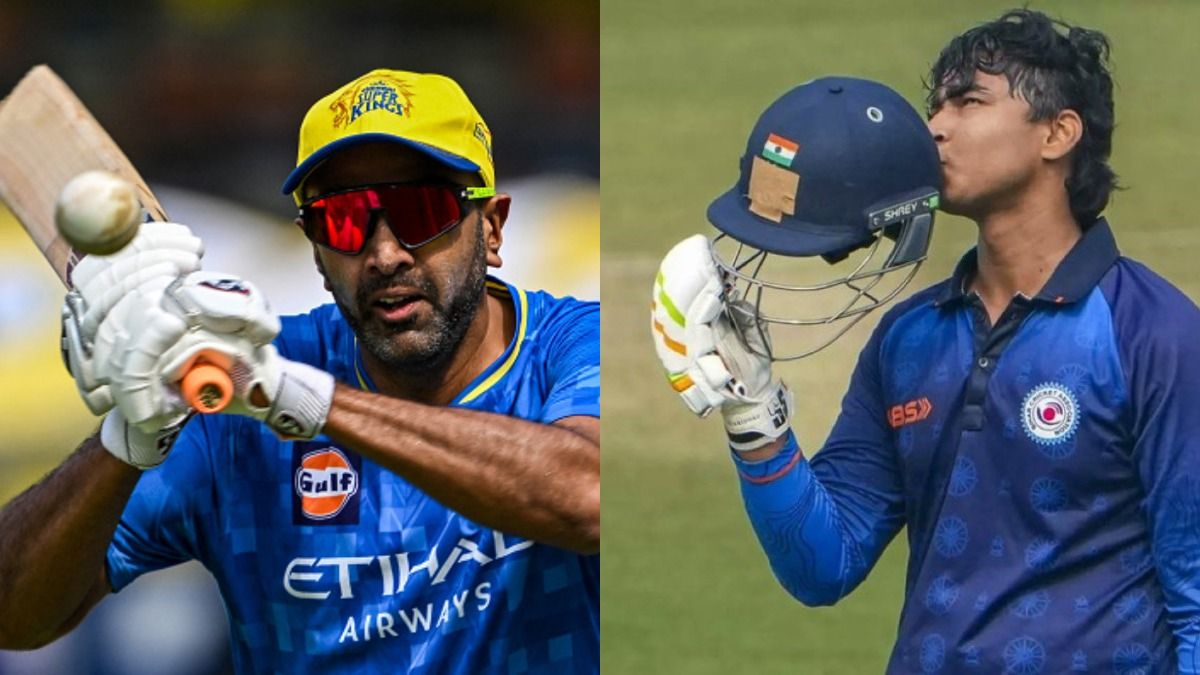 r ashwin and vaibhav suryavanshi