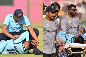 VHT 2025: अंगकृष रघुवंशी कैच लेने की कोशिश में घायल, सिर-कंधे पर लगी चोट, ले जाया गया अस्पताल SportsTak Hindi