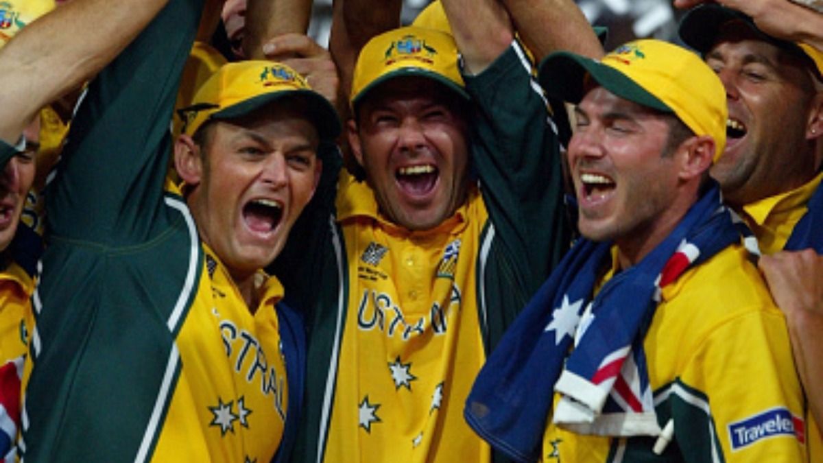 adam gilchrist, ricky ponting and damien martyn