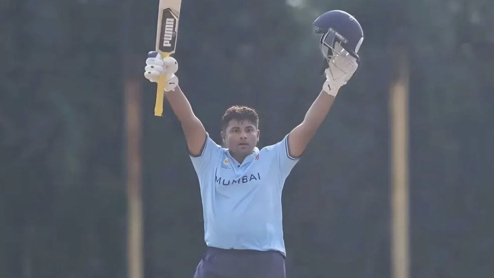 VHT: सरफराज खान की 157 रन की पारी के दम पर मुंबई की धमाकेदार जीत, गोवा को 87 रन से हराया, अर्जुन तेंदुलकर का हाल खराब VHT: सरफराज खान की 157 रन की पारी के दम पर मुंबई की धमाकेदार जीत, गोवा को 87 रन से हराया, अर्जुन तेंदुलकर का हाल खराब