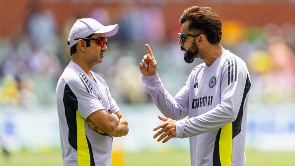 Virat Kohli and Gautam Gambhir