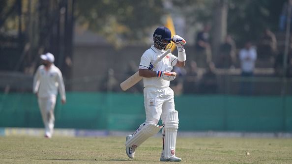 Ajinkya Rahane of Mumbai