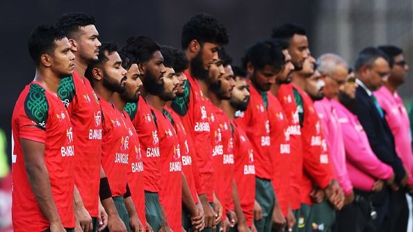 Members of the Bangladesh national cricket team