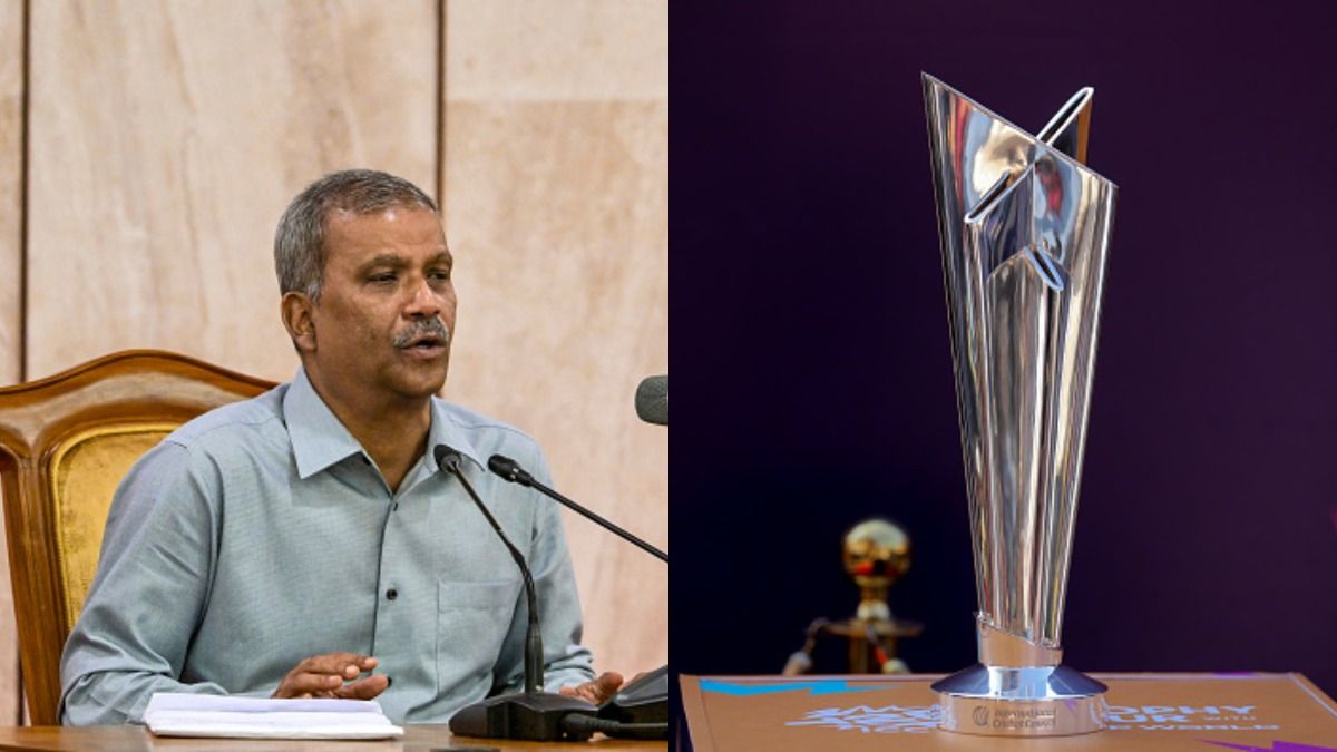 Asif nazrul and t20 world cup trophy