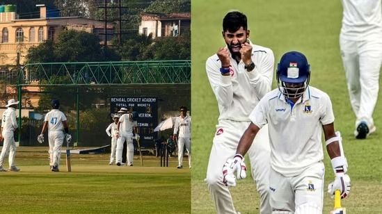 अभिमन्यु ईश्वरन पानी पीने के लिए हुए आउट, क्रिकेट इतिहास में पहली बार इस अजीबोगरीब तरीके से गिरा विकेट