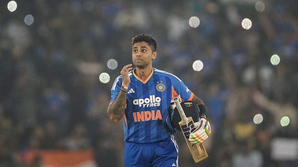 India's captain Suryakumar Yadav 