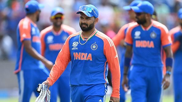 Rishabh Pant of India during the ICC Men's T20 Cricket Rishabh Pant of India during the ICC Men's T20 Cricket