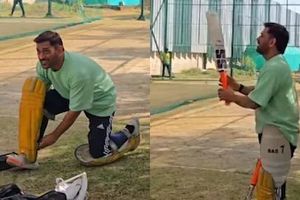 एमएस धोनी ने IPL 2026 के लिए प्रैक्टिस की स्टार्ट, नेट सेशन के वीडियो वायरल, पूर्व खिलाड़ी भी दिखा साथ SportsTak Hindi