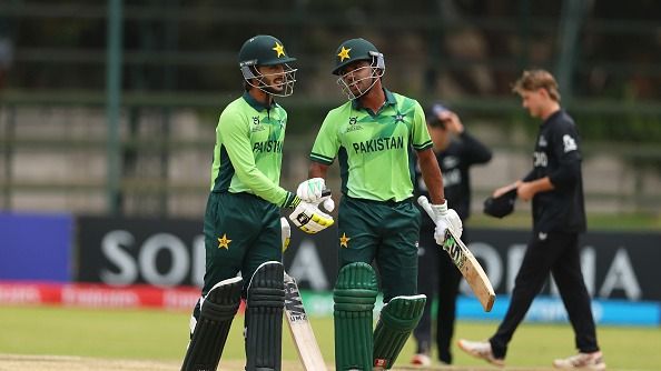 Sameer Minhas and Farhan Yousuf of Pakistan Sameer Minhas and Farhan Yousuf of Pakistan