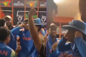 वैभव सूर्यवंशी ने वर्ल्ड कप जीतने के बाद ड्रेसिंग रूम में भोजपुरी गाने पर लगाए ठुमके, देखें VIDEO SportsTak Hindi