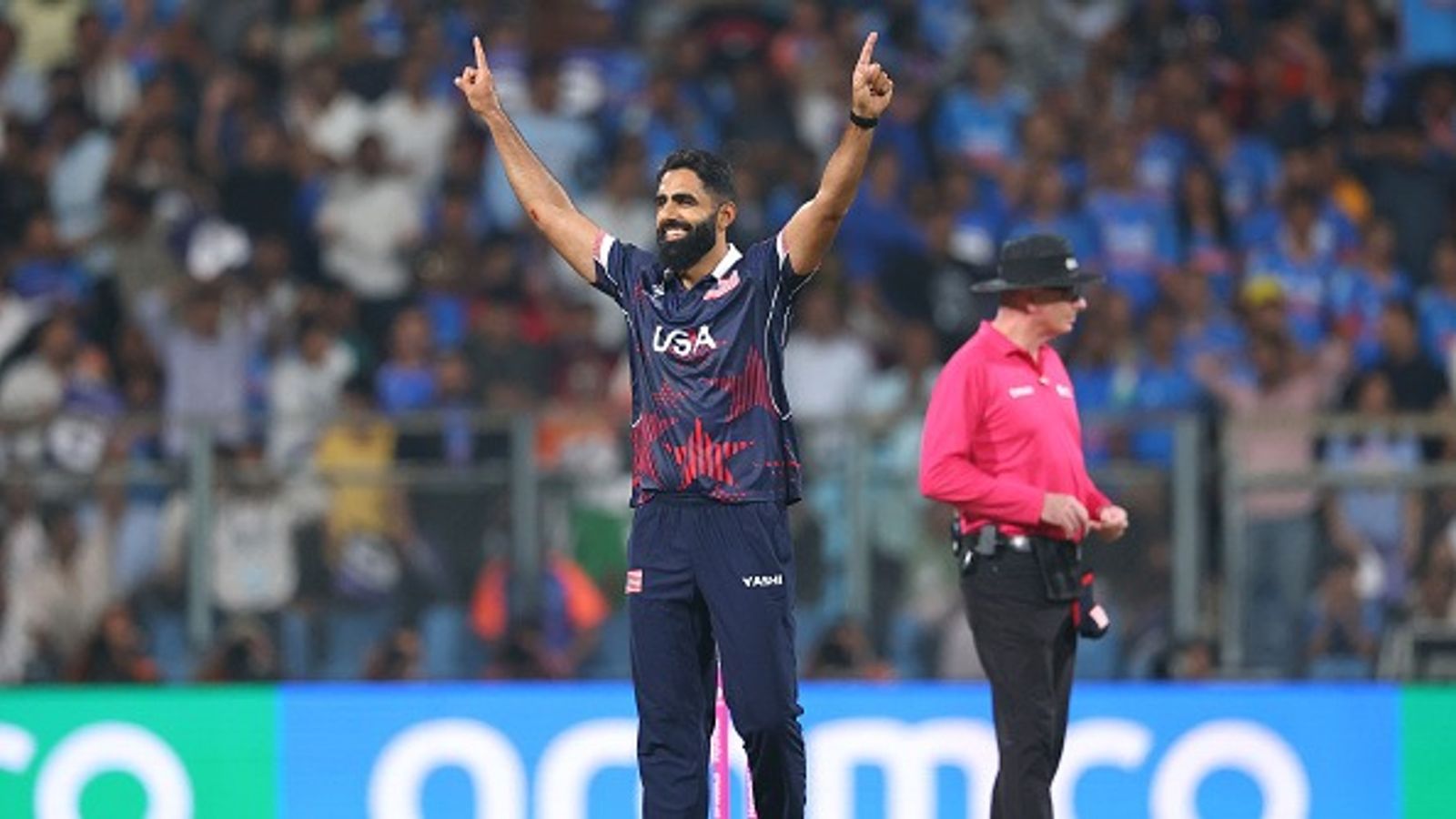 अमेरिकी खिलाड़ी ने जख्मों पर छिड़का नमक, टी20 वर्ल्ड कप से ठीक पहले पाकिस्तान को दी खुली चुनौती अमेरिकी खिलाड़ी ने जख्मों पर छिड़का नमक, टी20 वर्ल्ड कप से ठीक पहले पाकिस्तान को दी खुली चुनौती