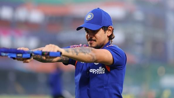 Ishan Kishan of India during an ICC Men's T20 World Cup India & Sri Lanka 2026