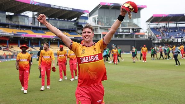 जिम्बाब्वे ने ऑस्ट्रेलिया को हराया. (PC: Getty)