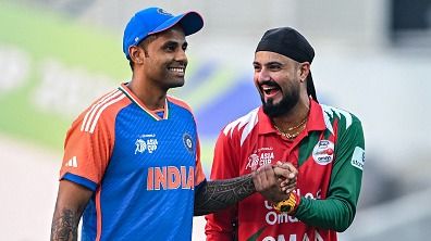 Suryakumar Yadav (L) and Jatinder Singh