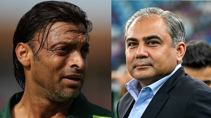 शोएब अख्तर ने मोहसिन नकवी को नाकाबिल बताया. (PC: Getty)