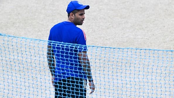 India captain Suryakumar Yadav in this frame. (Getty)