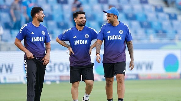 Surya Kumar Yadhav captain of India (R) ,Rinku Singh 