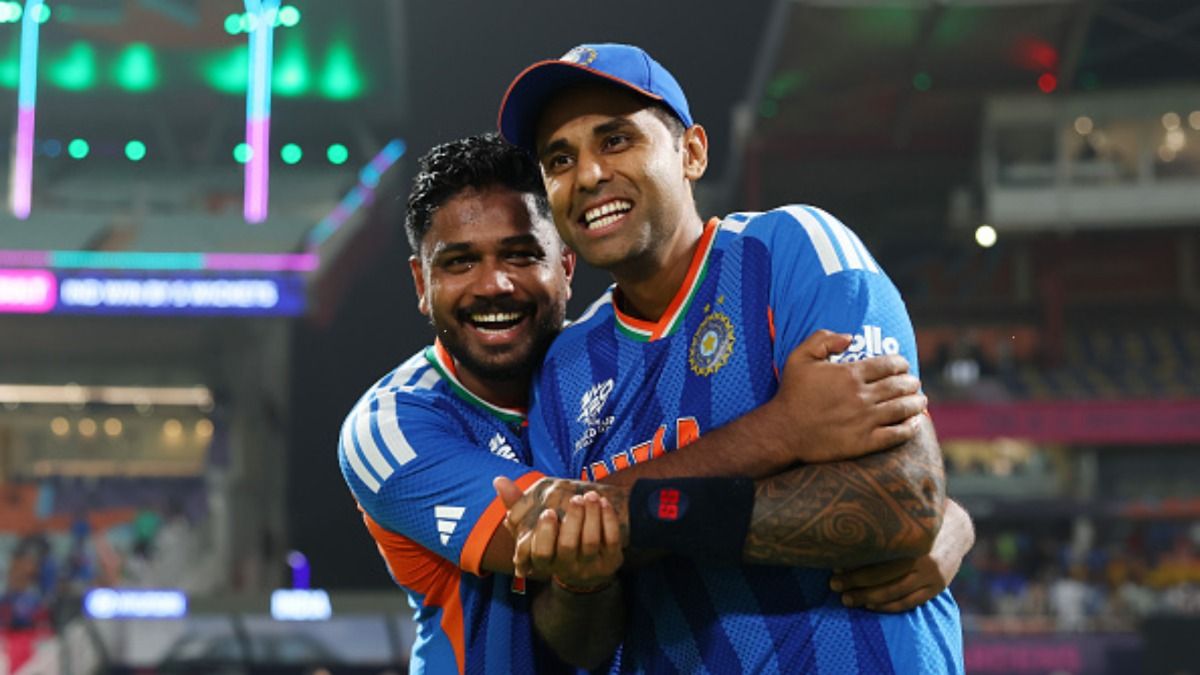 संजू सैमसन के साथ सूर्यकुमार यादव. (Photo: getty)