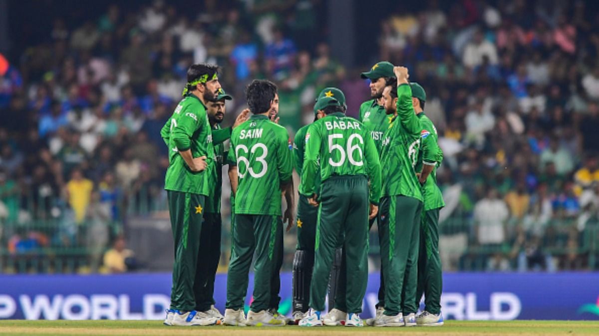 पाकिस्तान क्रिकेट टीम टी20 वर्ल्ड कप 2026 के सुपर 8 से बाहर हुई. (Photo: Getty)