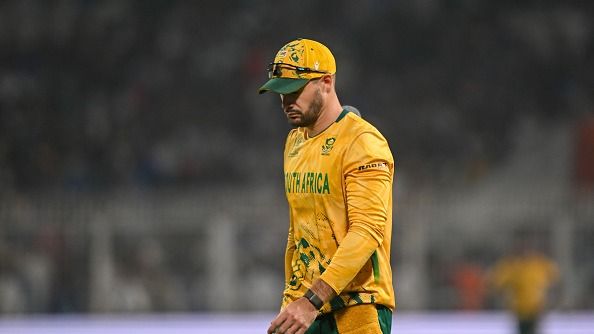 Aiden Markram of South Africa Aiden Markram of South Africa