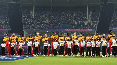 जिम्बाब्वे टीम का सुपर आठ में सफर खत्म हो गया था. (PC: Getty)