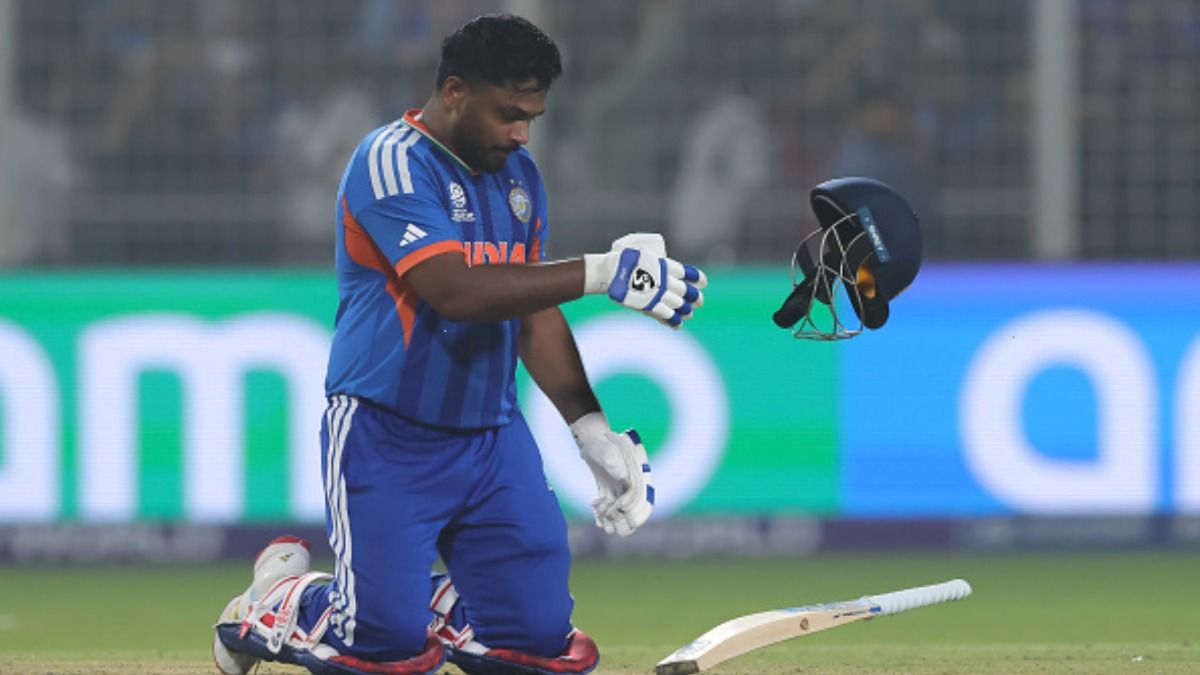 sanju samson throwing helmet