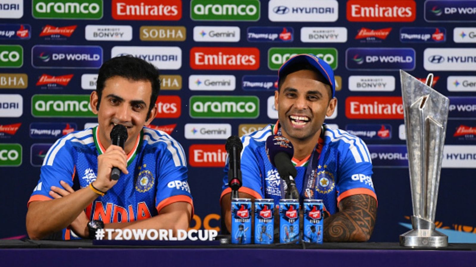 3 में से दो सीरीज हारे हैं, हमारा दौर होता तो..., गंभीर ने ऑस्ट्रेलिया से तुलना करने पर दिया गजब जवाब गौतम गंभीर और सूर्यकुमार यादव की जोड़ी टी20 में काफी सफल रही है. (Photo: Getty)