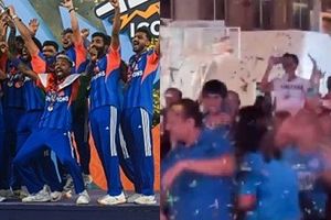 युद्ध का खतरा भी कम नहीं कर पाया भारतीय फैंस का जोश, धमाकों के डर के बीच दुबई में मना टीम इंडिया की जीत का जश्न, Video SportsTak Hindi