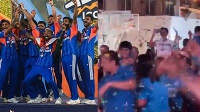 युद्ध का खतरा भी कम नहीं कर पाया भारतीय फैंस का जोश, धमाकों के डर के बीच दुबई में मना टीम इंडिया की जीत का जश्न, Video SportsTak Hindi