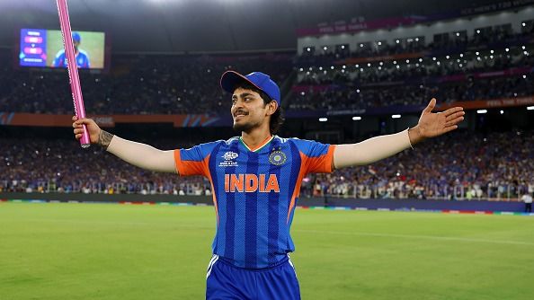 Ishan Kishan of India 