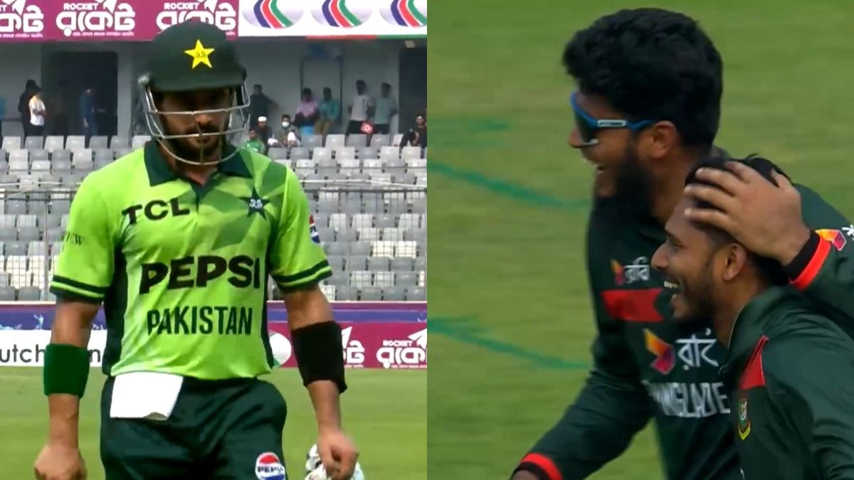 sahizada farhan walks afer losing his wicket