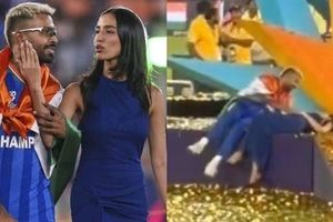 हार्दिक पंड्या ने क्या वर्ल्ड कप जीत के बाद 'तिरंगे' का किया अपमान? पुणे में दर्ज हुई शिकायत SportsTak Hindi