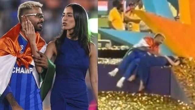 हार्दिक पंड्या ने क्या वर्ल्ड कप जीत के बाद 'तिरंगे' का किया अपमान? पुणे में दर्ज हुई शिकायत हार्दिक पंड्या और उनकी गर्लफ्रेंड माहिका शर्मा